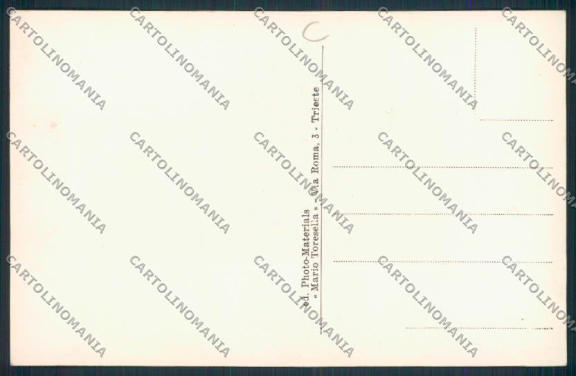 Trieste Foto cartolina MV0610 – retro