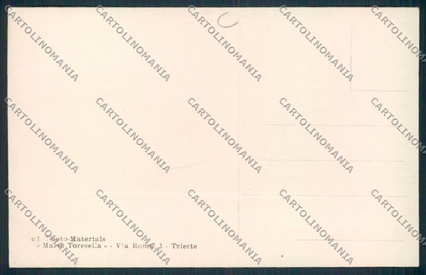 Trieste Foto cartolina MV0611 – retro