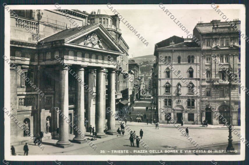 Trieste Foto cartolina MV0613 – fronte