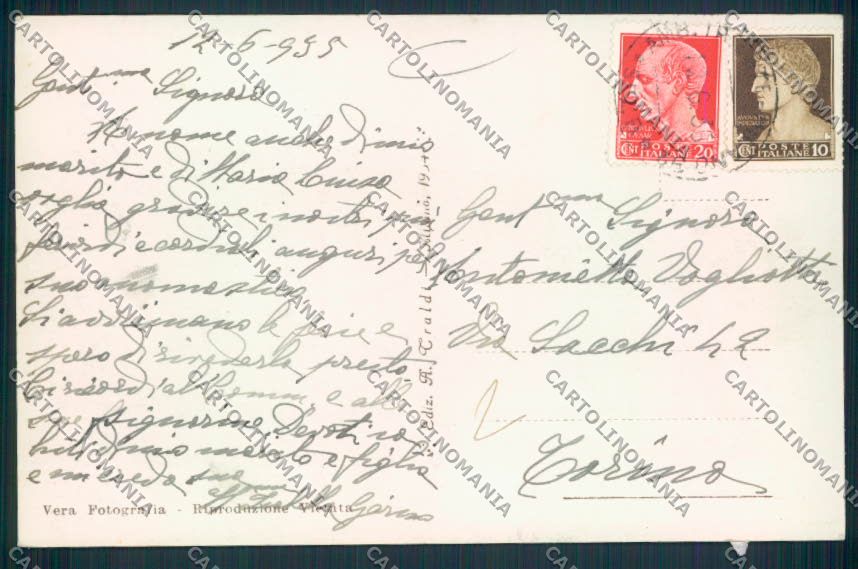 Trieste Foto cartolina MV0615 – retro