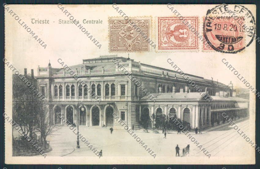 Trieste Stazione cartolina MV0620 – fronte