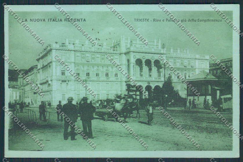 Trieste cartolina MV0624 – fronte