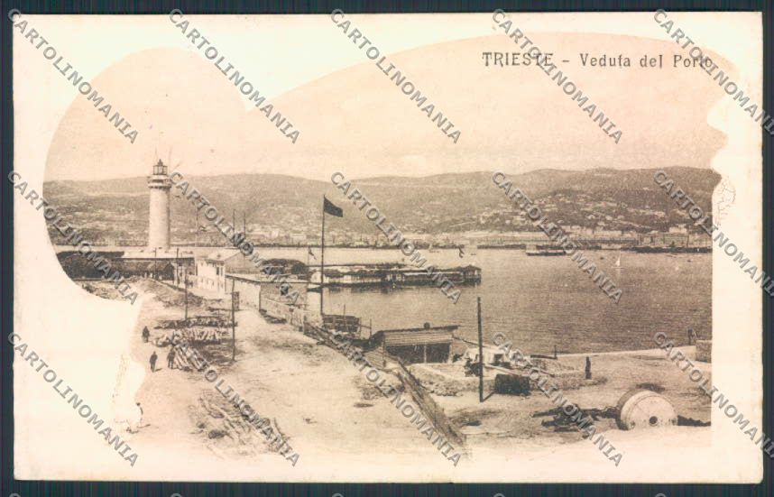 Trieste Faro cartolina MV0628 – fronte