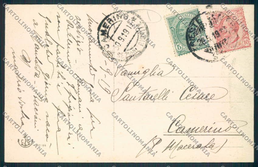 Trieste cartolina MV0637 – retro