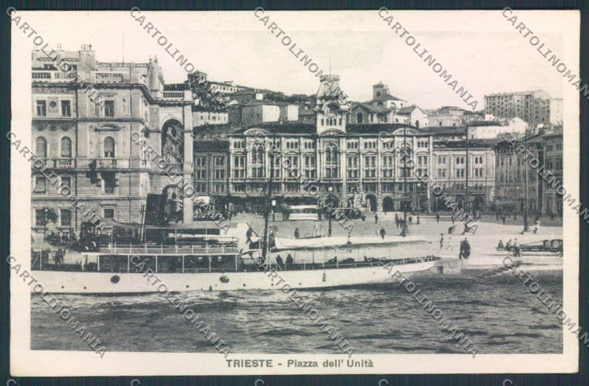 Trieste Battello cartolina MV0638 – fronte