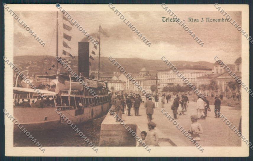 Trieste cartolina MV0640 – fronte