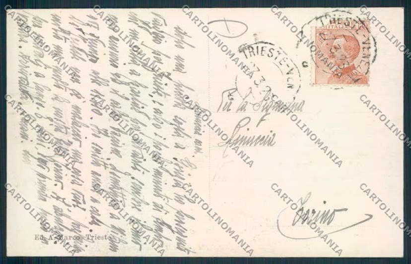 Trieste Foto cartolina MV0650 – retro
