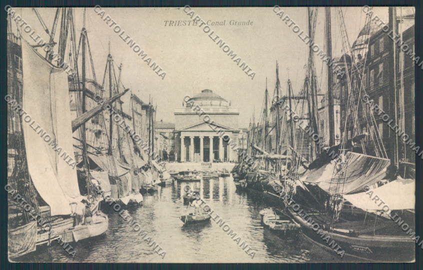 Trieste cartolina MV0652 – fronte