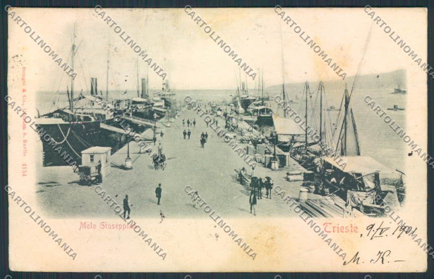 Trieste cartolina MV0654 – fronte