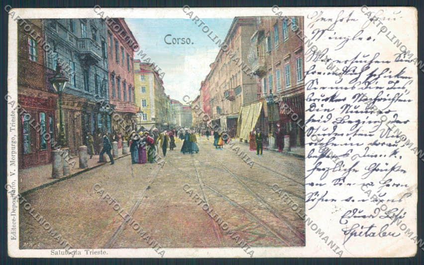 Trieste cartolina MV0656 – fronte