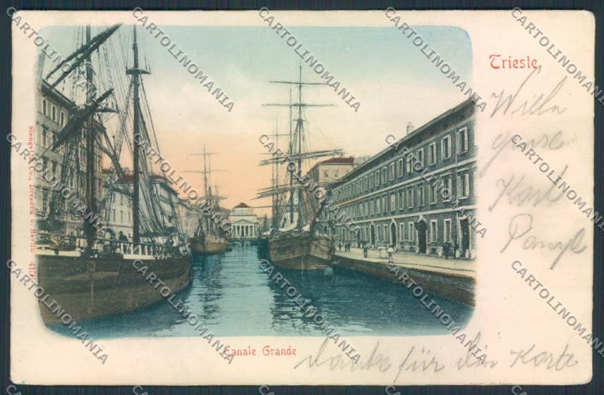 Trieste cartolina MV0659 – fronte