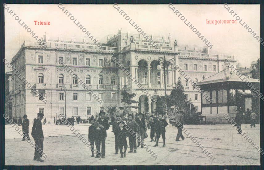 Trieste cartolina MV0663 – fronte