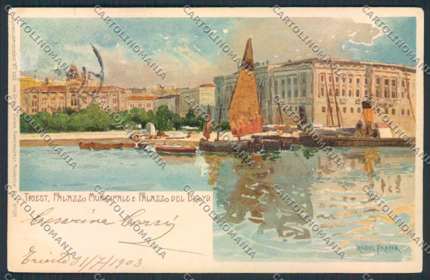 Trieste cartolina MV0664 – fronte