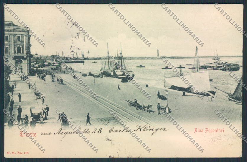Trieste cartolina MV0666 – fronte