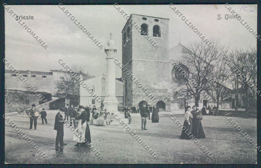 Trieste San Giusto cartolina MV0673 – fronte