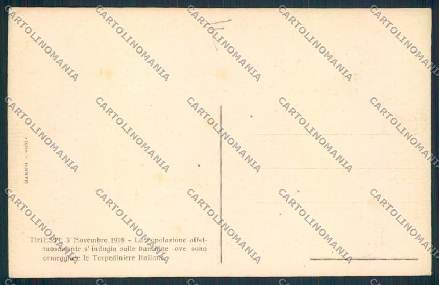 Trieste cartolina MV0674 – retro