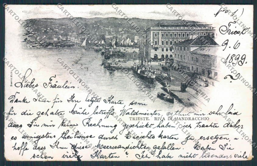 Trieste cartolina MV0688 – fronte