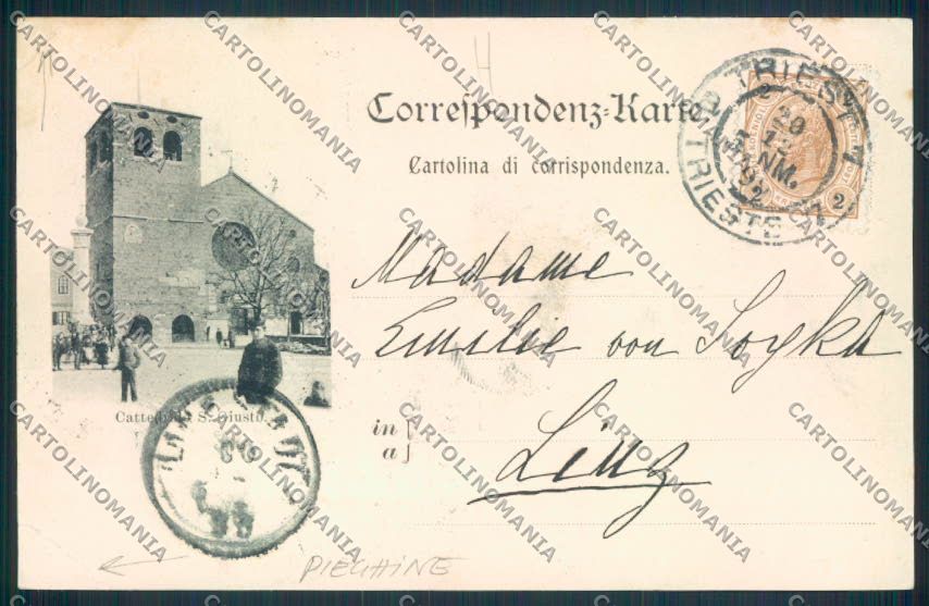 Trieste Hermet PIEGHINA cartolina MV0706 – retro