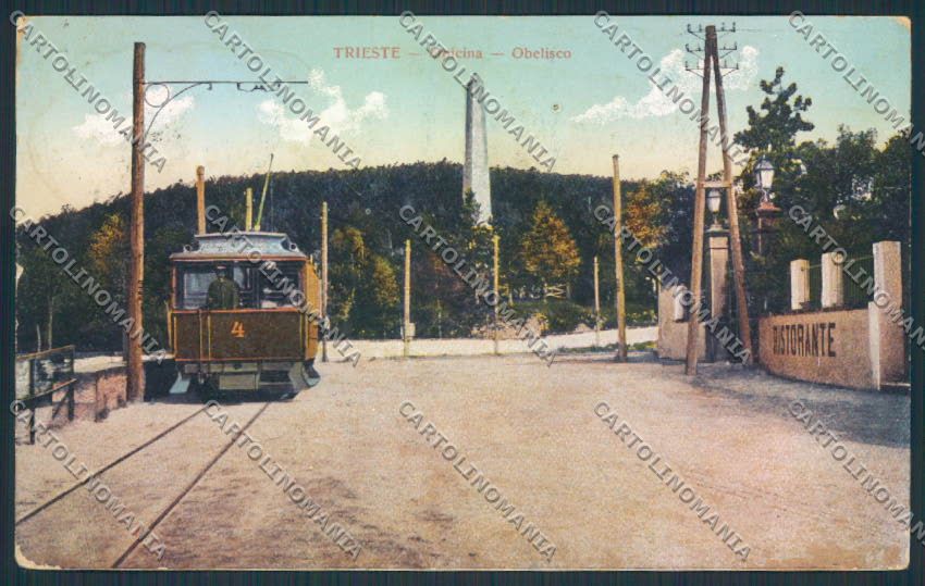 Trieste Opicina Funicolare cartolina MV0713 – fronte