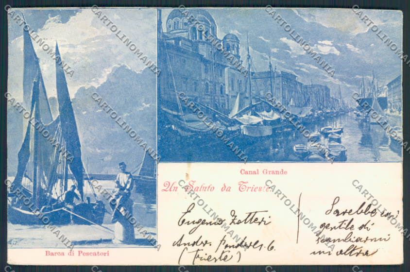 Trieste cartolina MV0722 – fronte