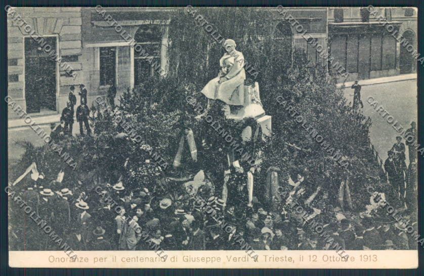 Trieste Verdi cartolina MV0726 – fronte