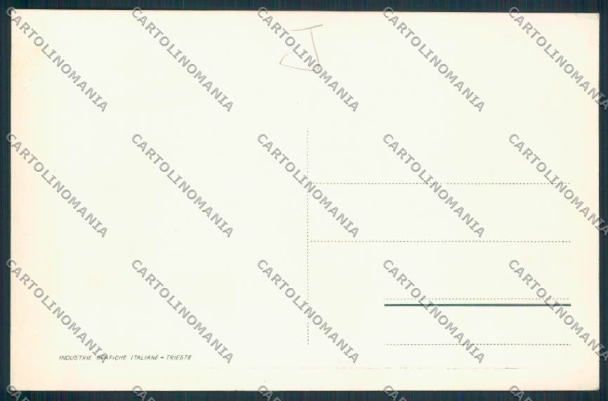 Trieste cartolina MV0735 – retro