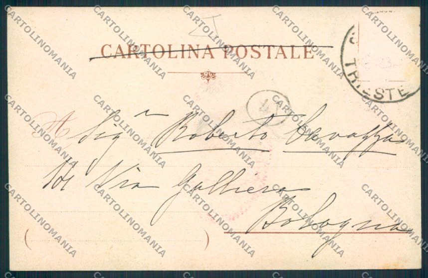 Trieste Risorgimento Garibaldi cartolina MV0744 – retro