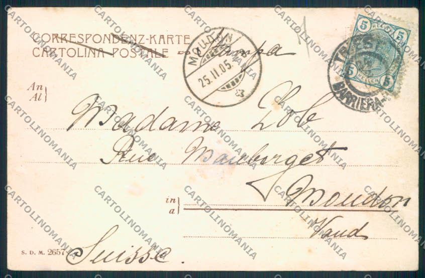 Trieste cartolina MV0753 – retro