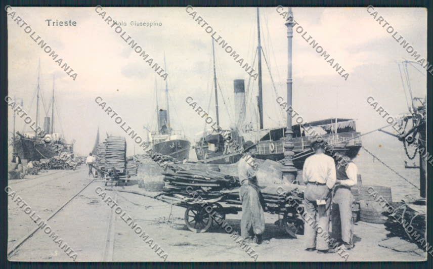 Trieste cartolina MV0756 – fronte