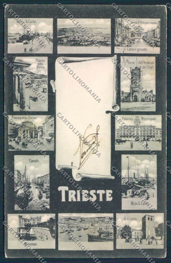 Trieste cartolina MV0776 – fronte