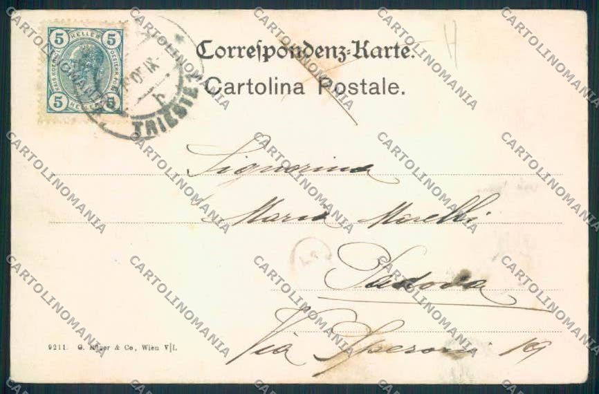 Trieste cartolina MV0776 – retro