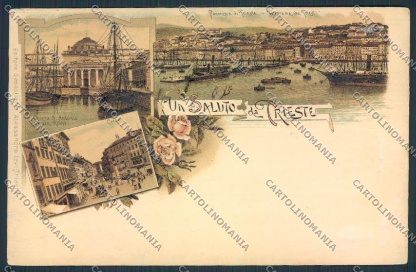 Trieste STRAPPO Gruss cartolina MV0779 – fronte