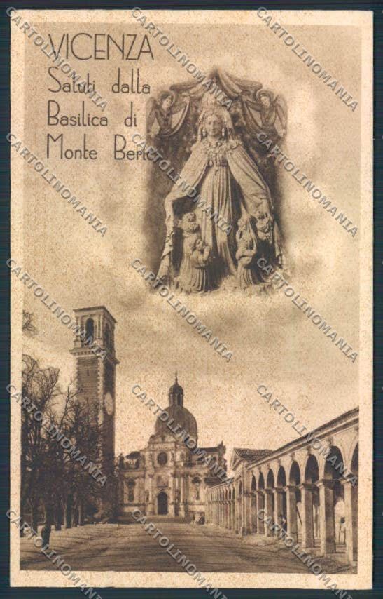 Vicenza Monteberico cartolina MV0842 – fronte
