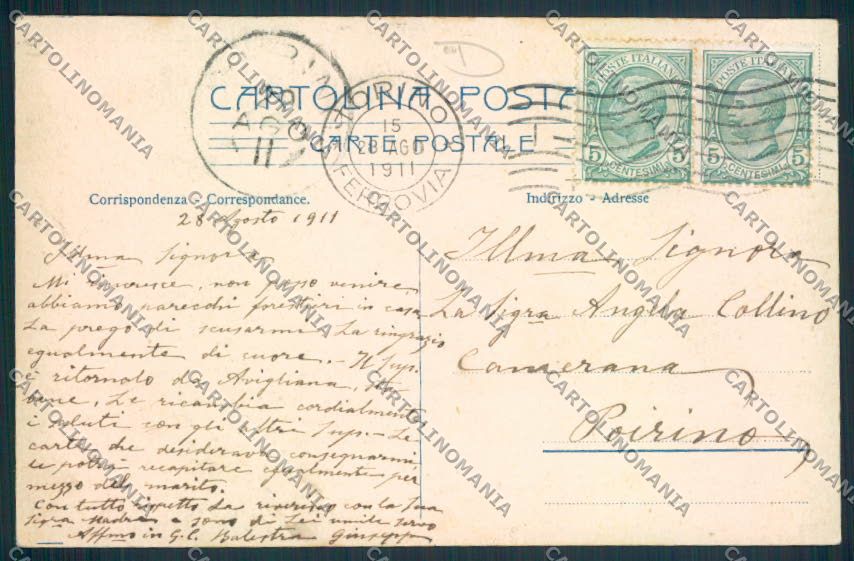 Vicenza Monteberico cartolina MV0848 – retro