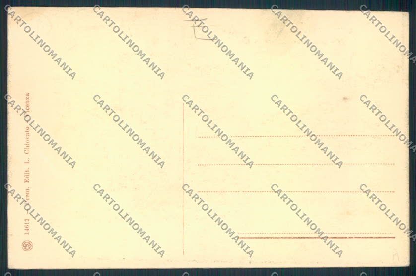 Vicenza Monteberico cartolina MV0851 – retro