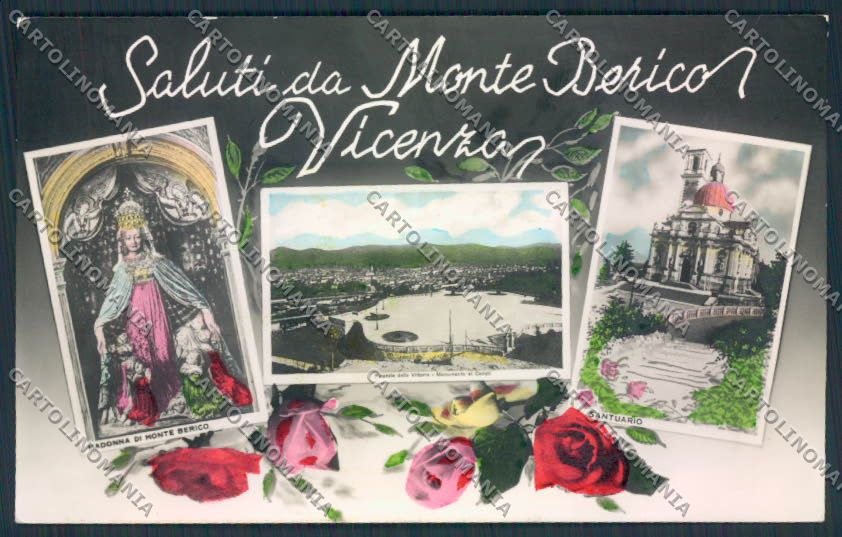 Vicenza Monteberico Foto cartolina MV0852 – fronte