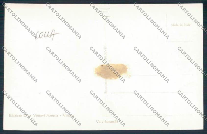 Vicenza Monteberico Foto cartolina MV0853 – retro