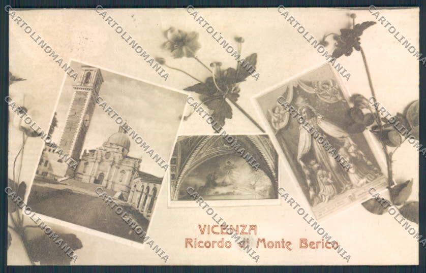 Vicenza Monteberico cartolina MV0856 – fronte