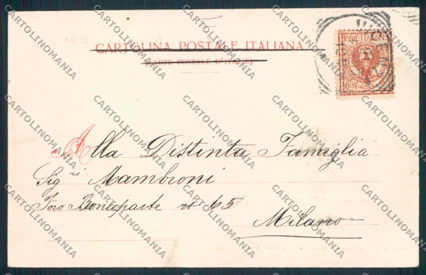 Vicenza Monteberico cartolina MV0858 – retro