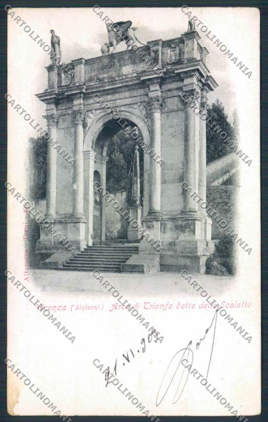 Vicenza cartolina MV0866 – fronte