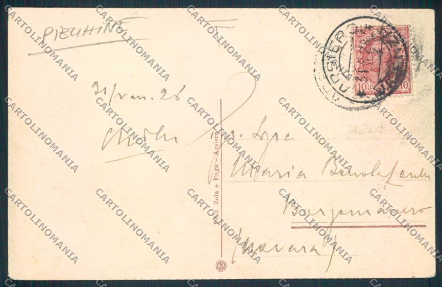 Vicenza Arsiero PIEGHINE cartolina MV0875 – retro