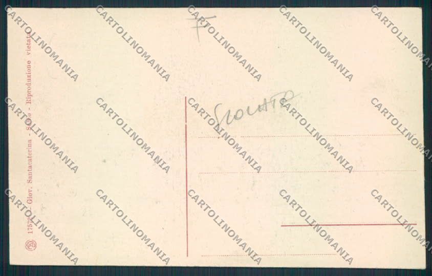Vicenza Velo d'Astico SCOLLATA cartolina MV0876 – retro
