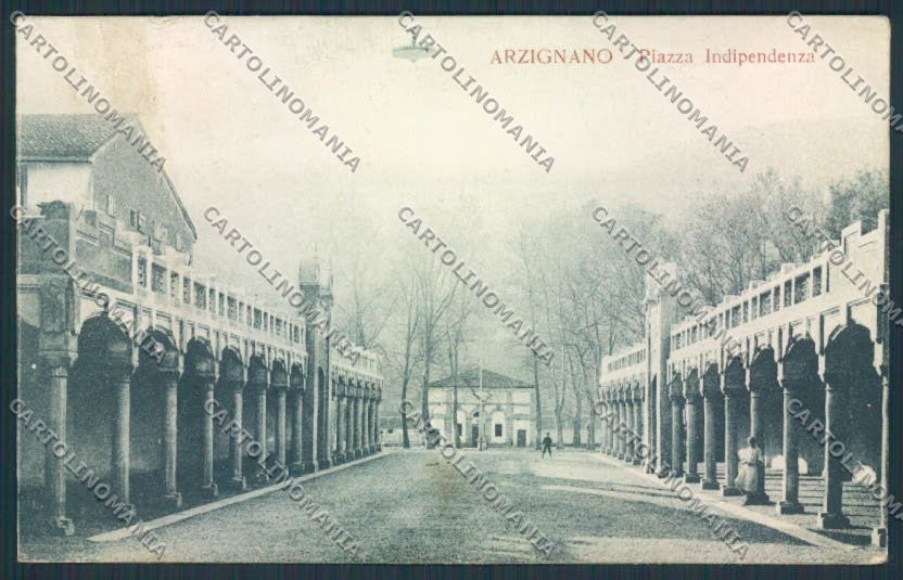 Vicenza Arzignano PIEGHINE cartolina MV0878 – fronte