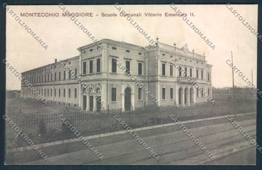 Vicenza Montecchio Maggiore cartolina MV0894 – fronte