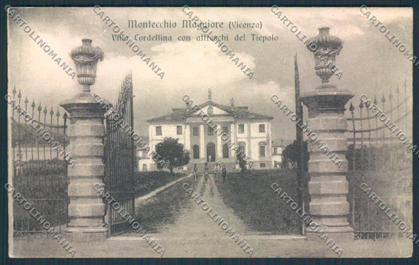 Vicenza Montecchio Maggiore cartolina MV0912 – fronte