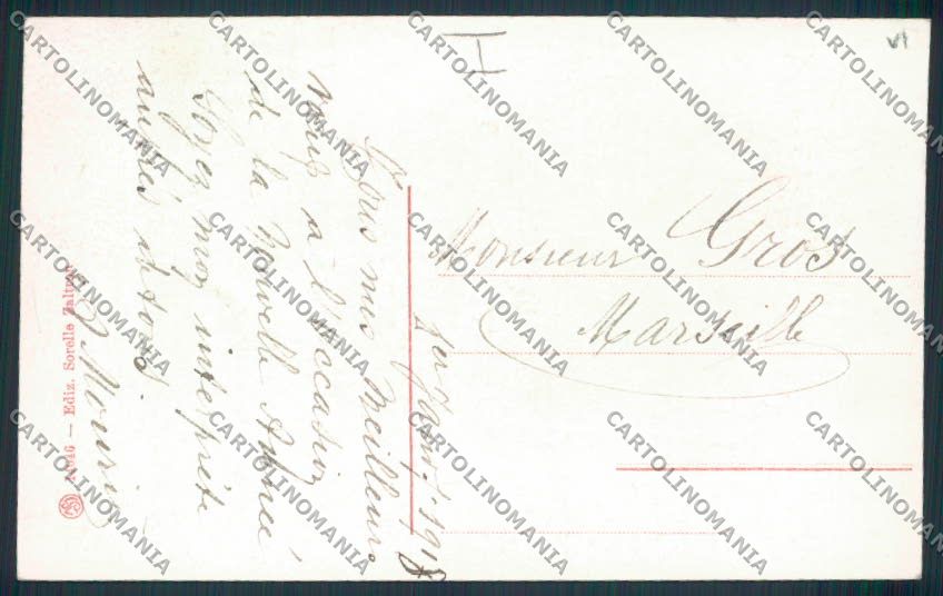 Vicenza Val d'Astico cartolina MV0916 – retro