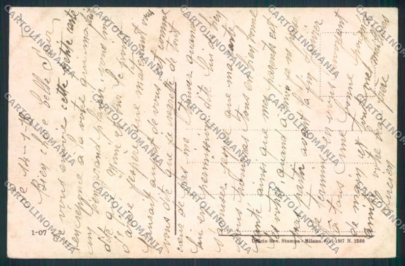 Vicenza Rossano Veneto ANGOLO SCOLLATO cartolina MV0942 – retro