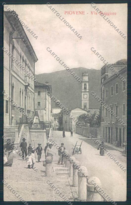 Vicenza Piovene cartolina MV0945 – fronte