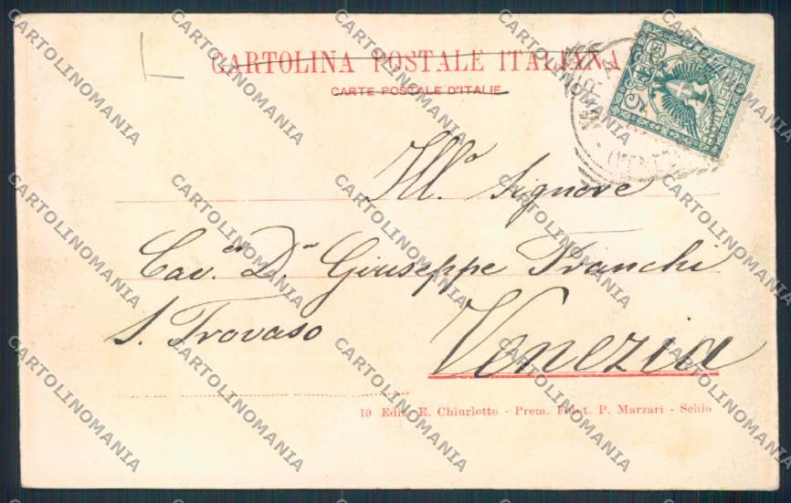 Vicenza Arsiero cartolina MV0946 – retro