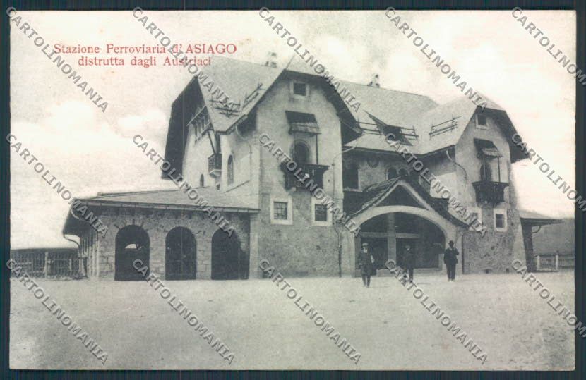 Vicenza Asiago Stazione cartolina MV0968 – fronte